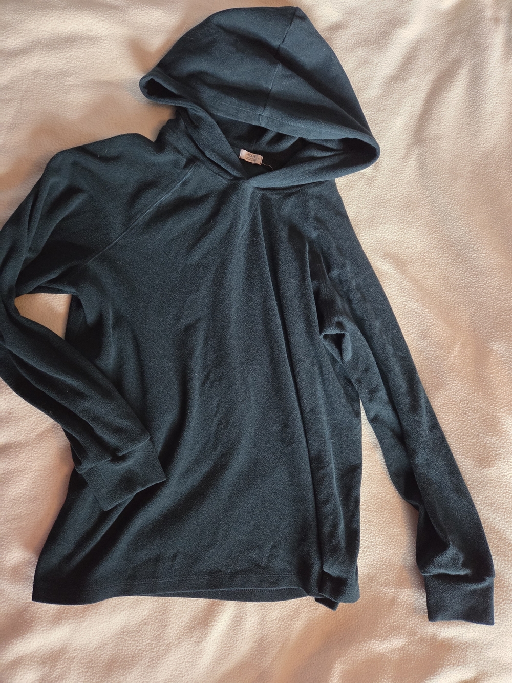 ☀️ 3/$15 Teal Hooded Long Sleeve Top